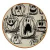 Spooky Kürbisfeld Keramik Teller 20cm -Grusel Dekor Geschaft spooky pumpkin patch keramik teller halloween und gothic homeware halloween pumpkin patch plates 54647