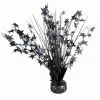 Sternen Glitter Tischaufsteller Schwarz 2 Sternen Glitter Tischaufsteller Schwarz -Grusel Dekor Geschaft sternen glitter tischdeko schwarz black tinsel centerpiece and balloonweight halloween und gothic deko 39745