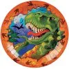 T-Rex Dinosaurier Partyteller 8 St. 1 T-Rex Dinosaurier Partyteller 8 St. -Grusel Dekor Geschaft t rex pappteller halloween geschirr dinosaurier teller halloween dino geschirr halloween paper plate dinosaur 26580