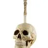 Totenkopf Toiletten Bürstenhalter Mit Bürste -Grusel Dekor Geschaft totenschaedel toiletten buerstenhalter gothic deko totenkopf klobuerstenhalter 39761 01