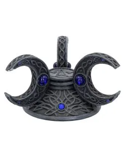 Dreifach Mond Kristallkugel Halter 10cm -Grusel Dekor Geschaft triple moon kristallkugel halter triple moon wahrsagekugel halter triple moon crystal ball holder 50793 03