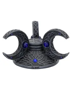 Dreifach Mond Kristallkugel Halter 10cm -Grusel Dekor Geschaft triple moon kristallkugel halter triple moon wahrsagekugel halter triple moon crystal ball holder 50793 05