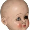 Antiker Puppenkopf 7,5cm -Grusel Dekor Geschaft vintage puppenkopf vintage doll head halloween deko halloween decoration 54133 01