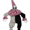 Wackelnder Killer Clown Hängefigur 80cm -Grusel Dekor Geschaft zappelnder horror clown haengefigur fidgeting horror clown hanging figure halloween animatronics 53365