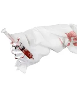 Animierte Zombie Krankenschwester 80cm 7 Animierte Zombie Krankenschwester 80cm -Grusel Dekor Geschaft zombie krankenschwester animatronic zombie nurse animatronic halloween dekoration 52761 3